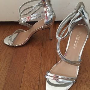 Silver Hot Tomatoes Heels